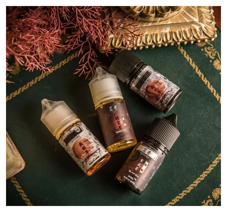 茗茶煙油.webp 茗茶小煙油 30ml(0mg/30mg)日本進口 臥龍烏龍/玄武烏龍紅/鳳雛鐵觀音/虣寅四季春 POD小煙通用:圖片 1